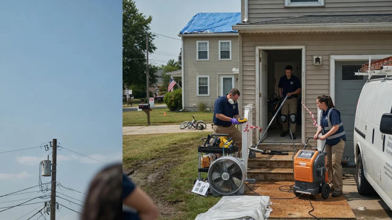 Water Damage Repair in White Cloud, MI near me